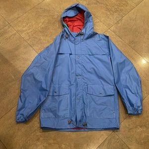 columbia rain jacket. Pretty heavy duty. Open to offers